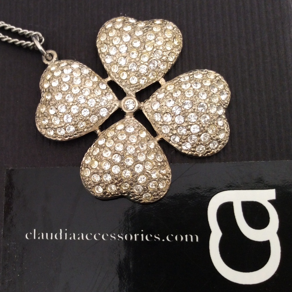 Claudia shamrock necklace